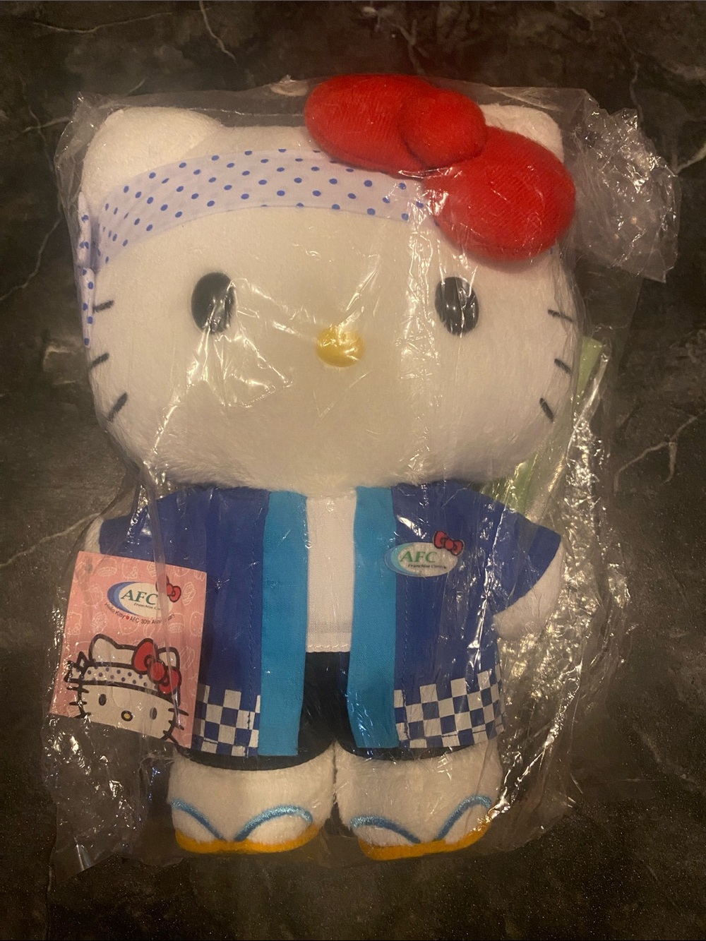 Hello Kitty ♥️ AFC 30th Anniversary Plush & Chopsticks 🥢
